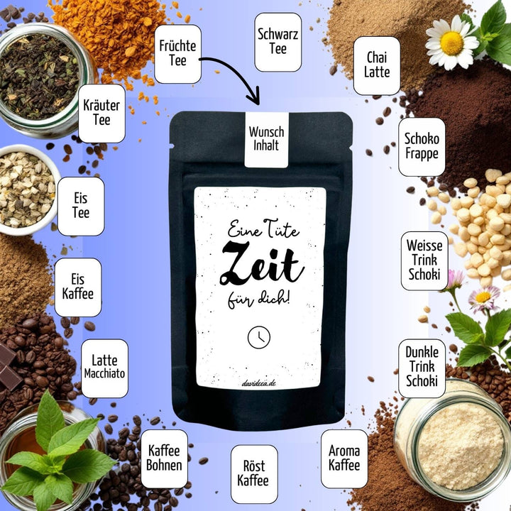 Eine Tüte Zeit für dich Tütchen Mein Shop