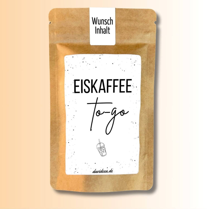 Eiskaffee to go Tütchen Mein Shop 