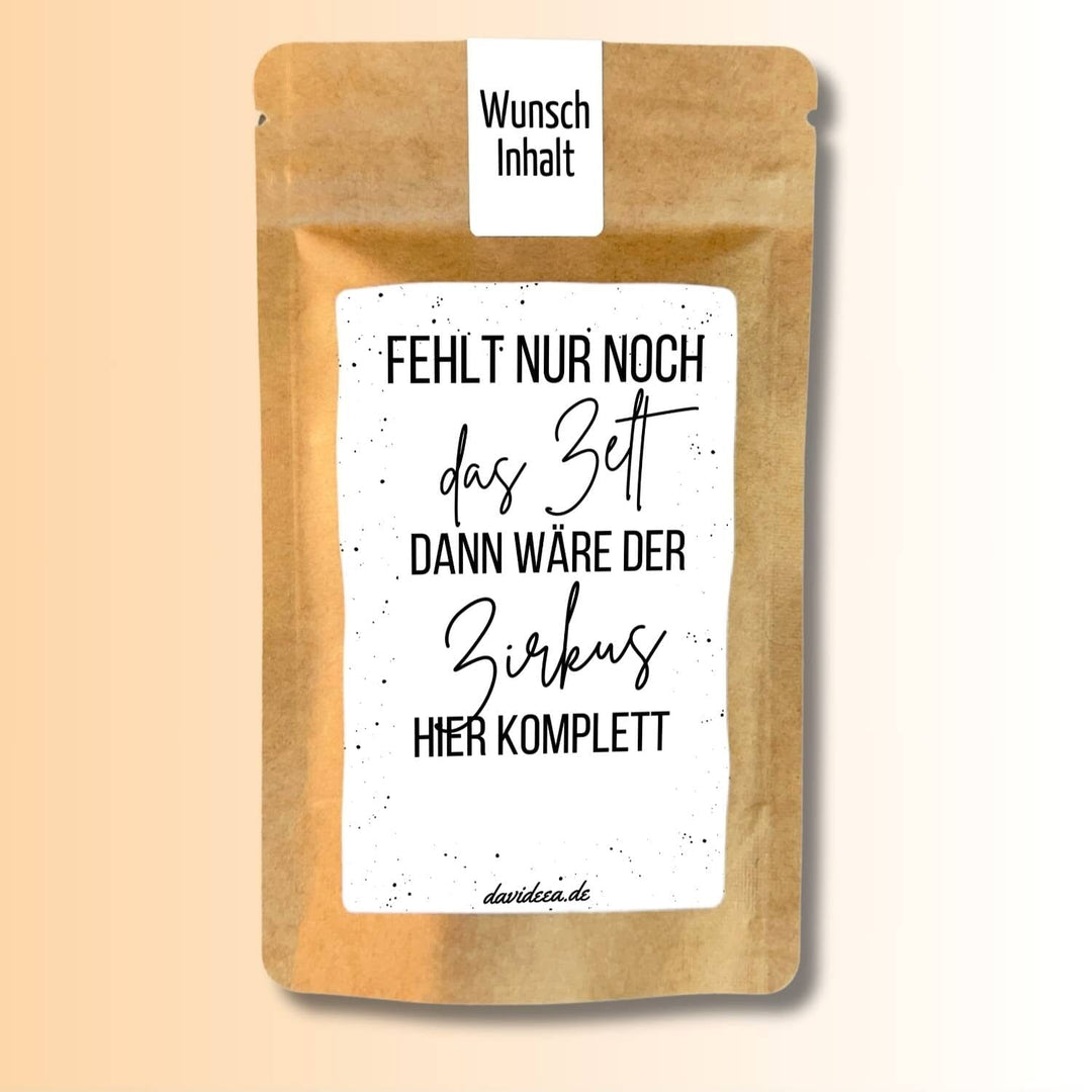Fehlt nur noch das Zelt, dann wäre der Zirkus hier komplett Tütchen Mein Shop 