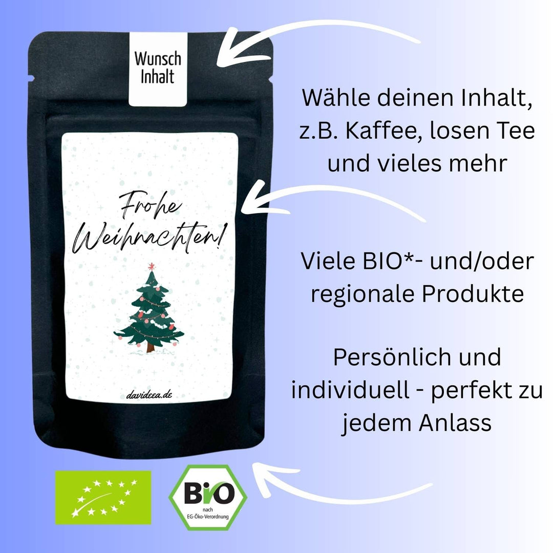 Frohe Weihnachten! (bunt) Tütchen Mein Shop 