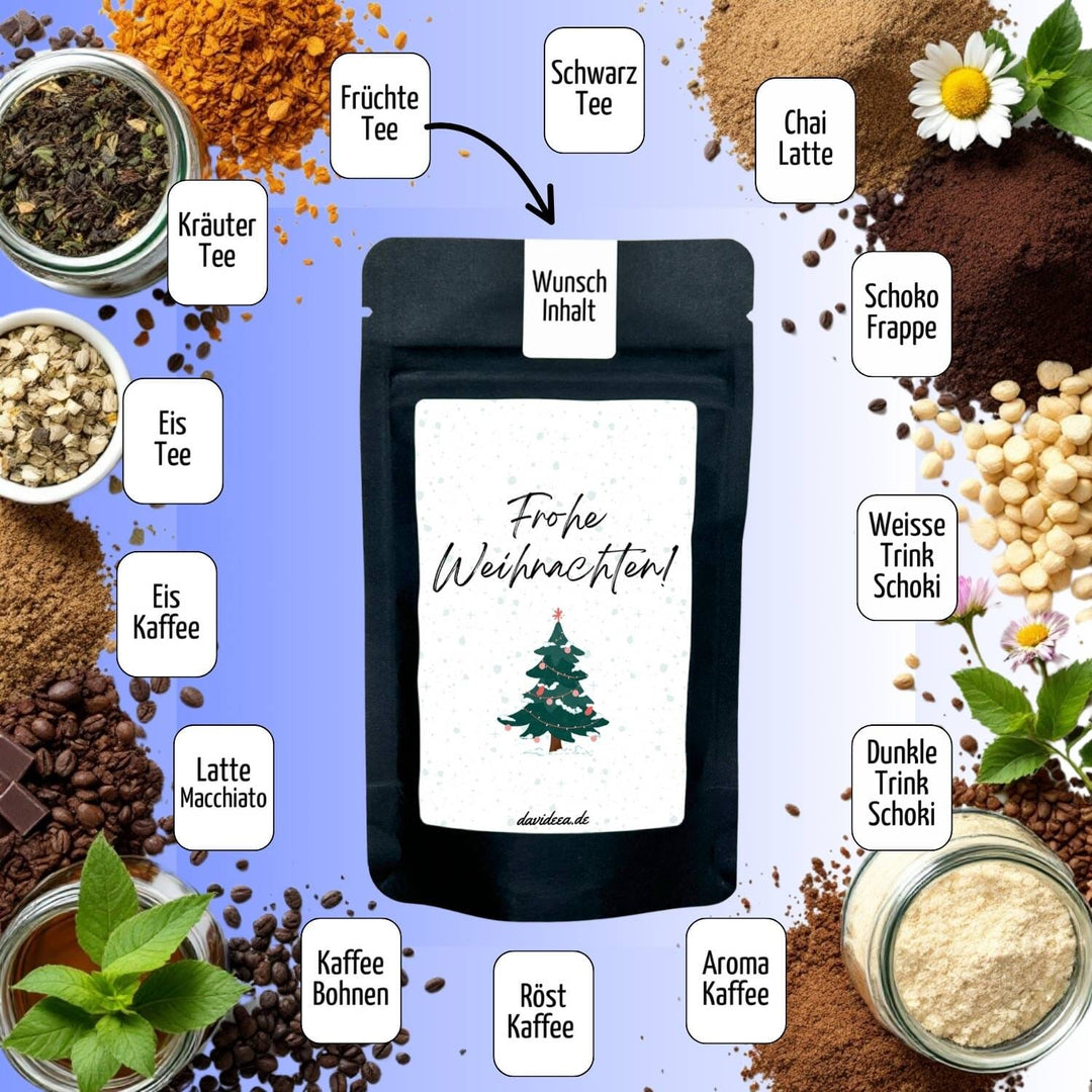 Frohe Weihnachten! (bunt) Tütchen Mein Shop 