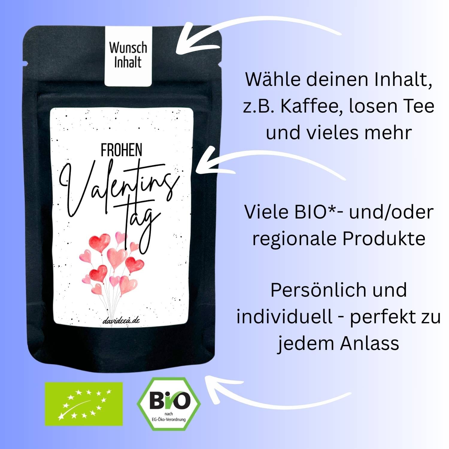 Frohen Valentinstag Tütchen Mein Shop 