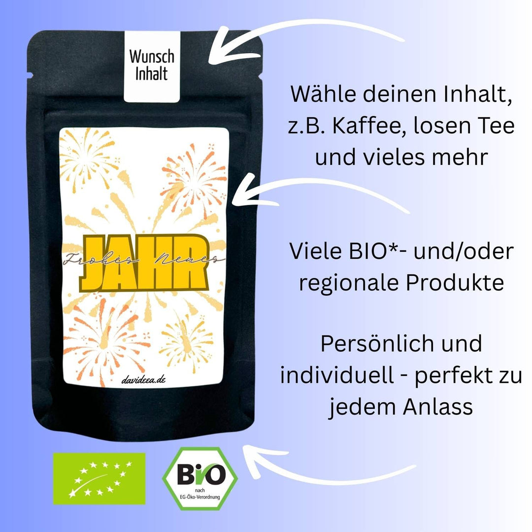 Frohes neues Jahr (bunt) Tütchen Mein Shop 