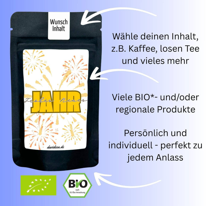 Frohes neues Jahr (bunt) Tütchen Mein Shop 