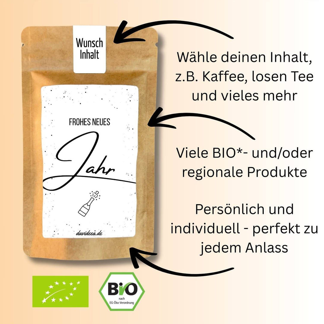 Frohes neues Jahr! (sw) Tütchen Mein Shop 