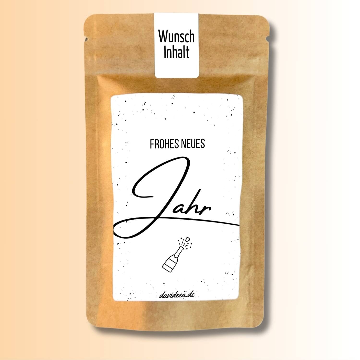 Frohes neues Jahr! (sw) Tütchen Mein Shop 
