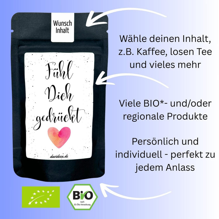 Fühl dich gedrückt Tütchen Mein Shop 