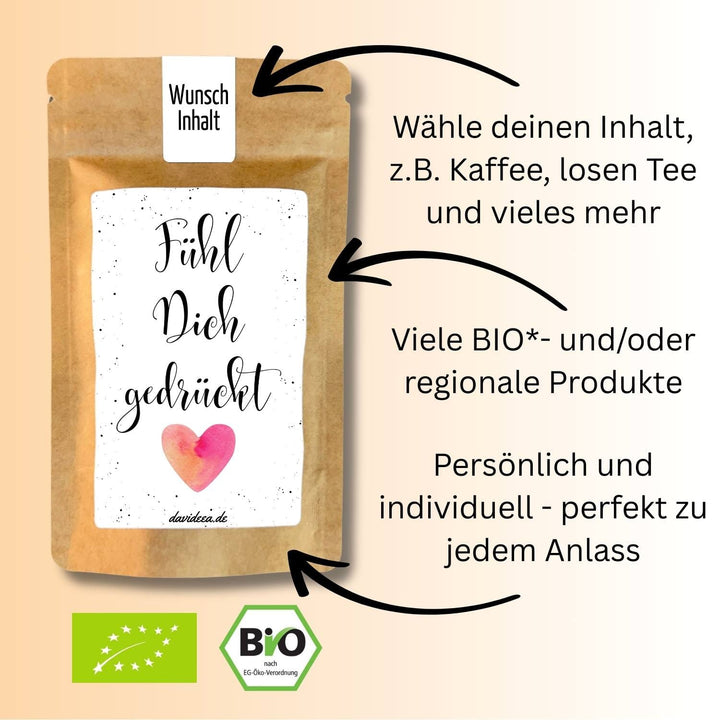 Fühl dich gedrückt Tütchen Mein Shop