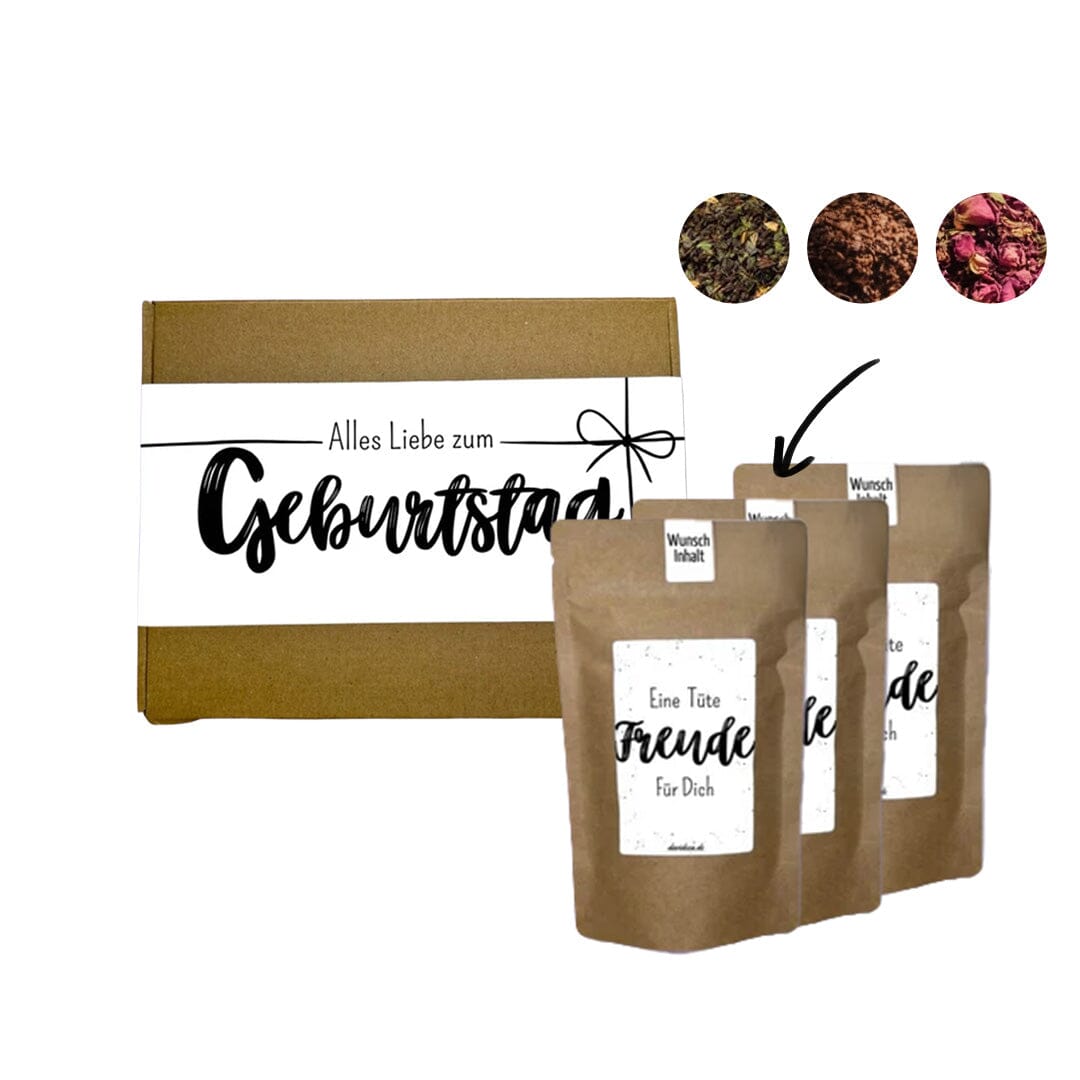 Geschenkset "Alles Liebe zum Geburtstag" Davideea 