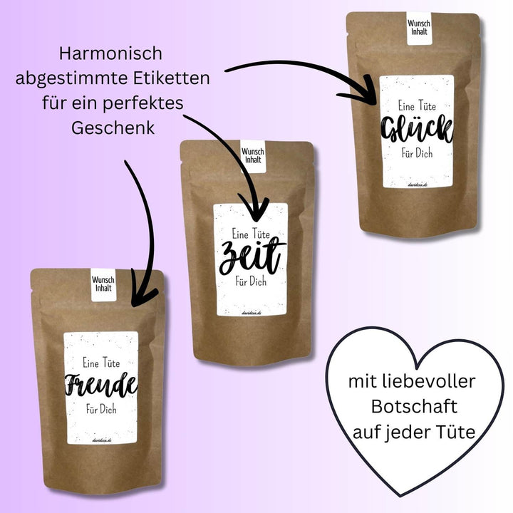 Geschenkset "Danke, dass du mir beim Wachsen geholfen hast" Davideea 