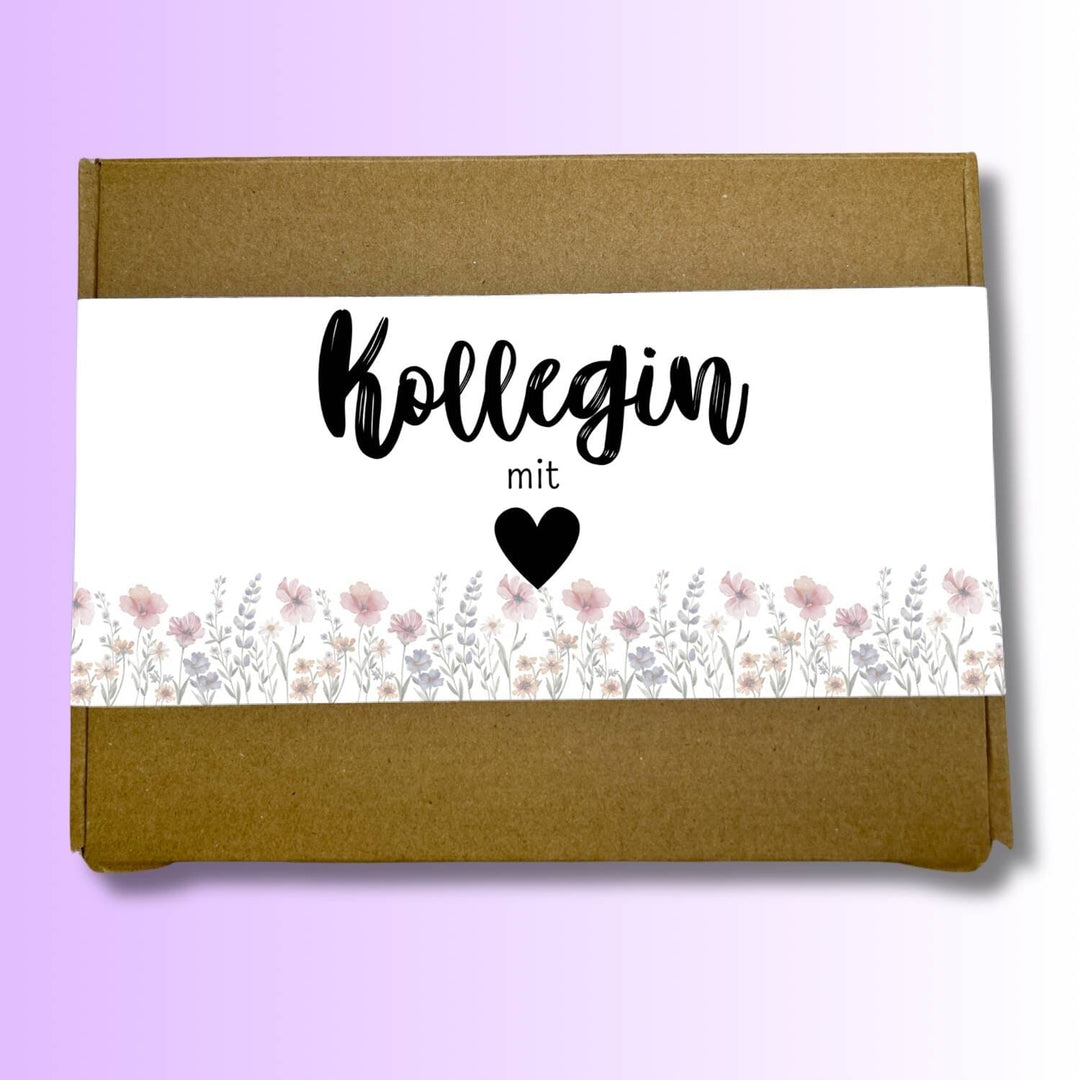 Geschenkset "Kollegin mit Herz" (bunt) Davideea 
