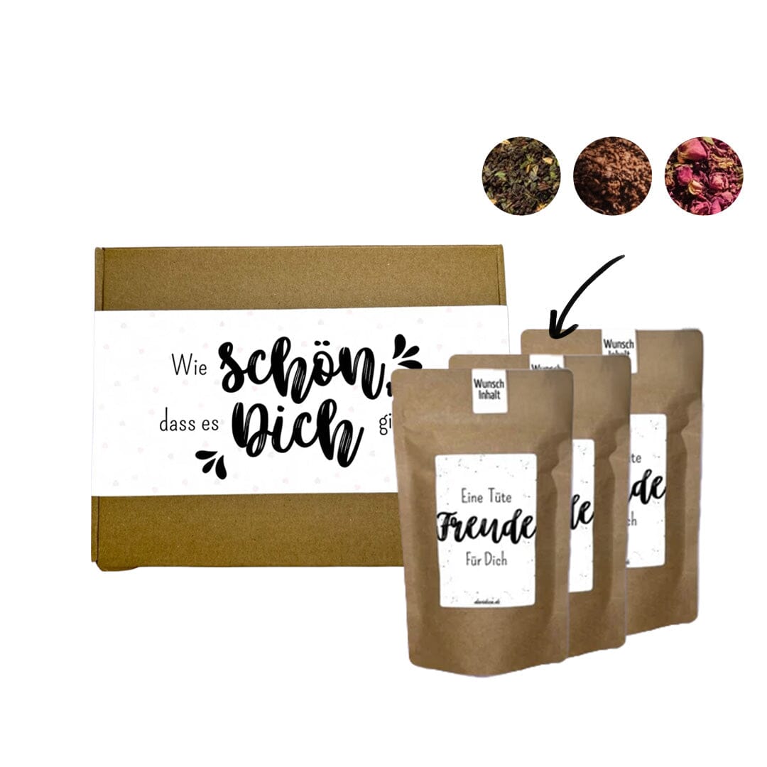 Geschenkset "Wie schön, dass es dich gibt!" Davideea 