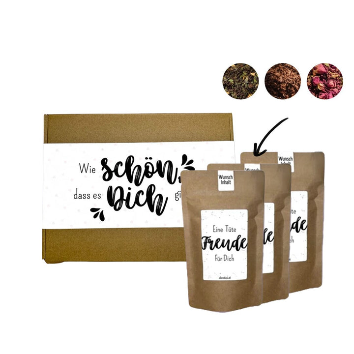 Geschenkset "Wie schön, dass es dich gibt!" Davideea 