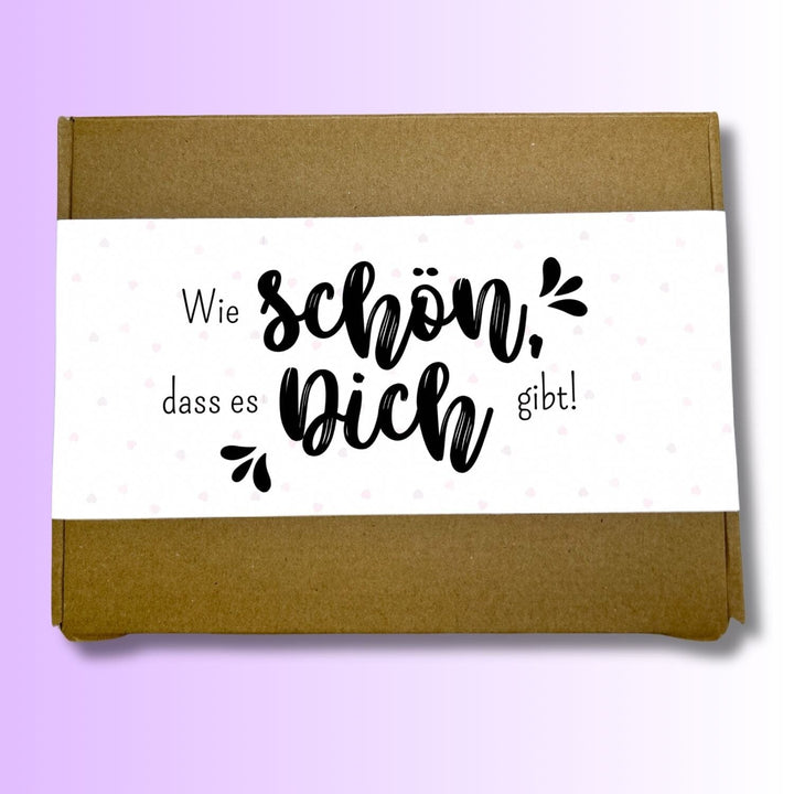 Geschenkset "Wie schön dass es dich gibt!" Davideea 