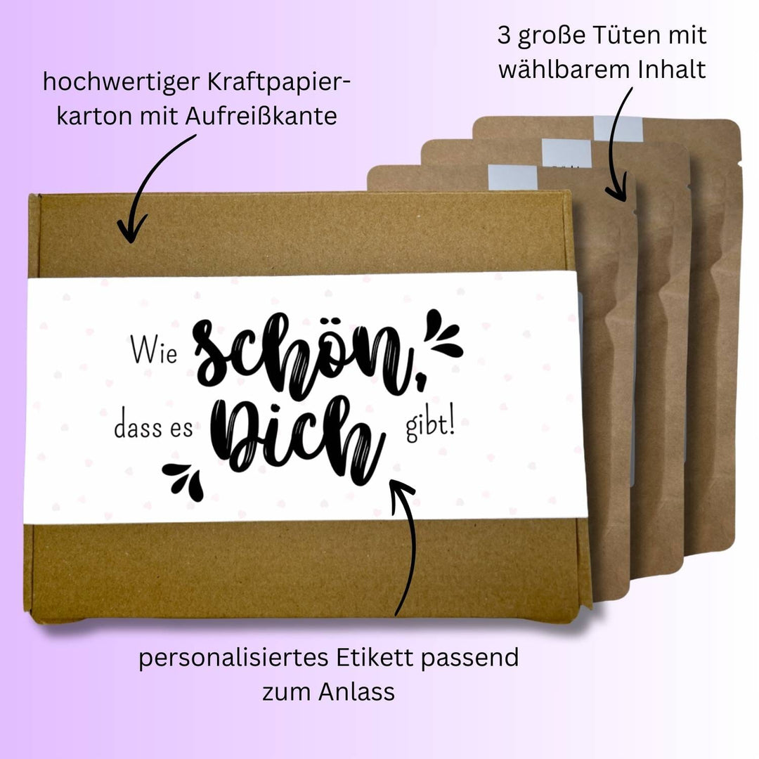 Geschenkset "Wie schön, dass es dich gibt!" Davideea 