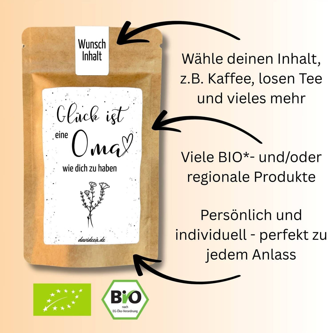 Glück ist, eine Oma wie dich zu haben Tütchen Mein Shop 