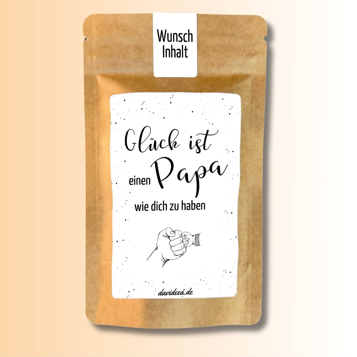 Glück ist, einen Papa wie dich zu haben Tütchen Mein Shop 