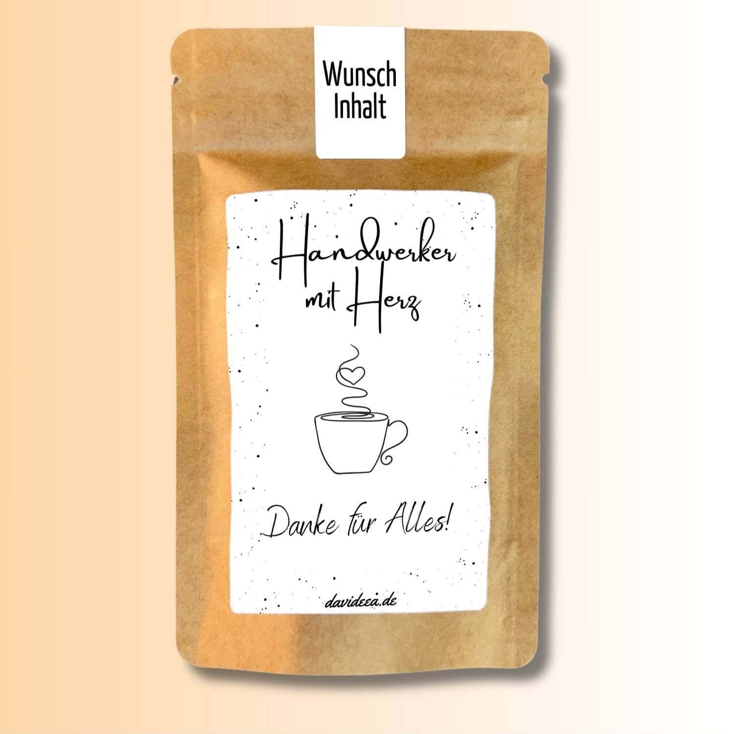 Handwerker mit Herz Tütchen Mein Shop 