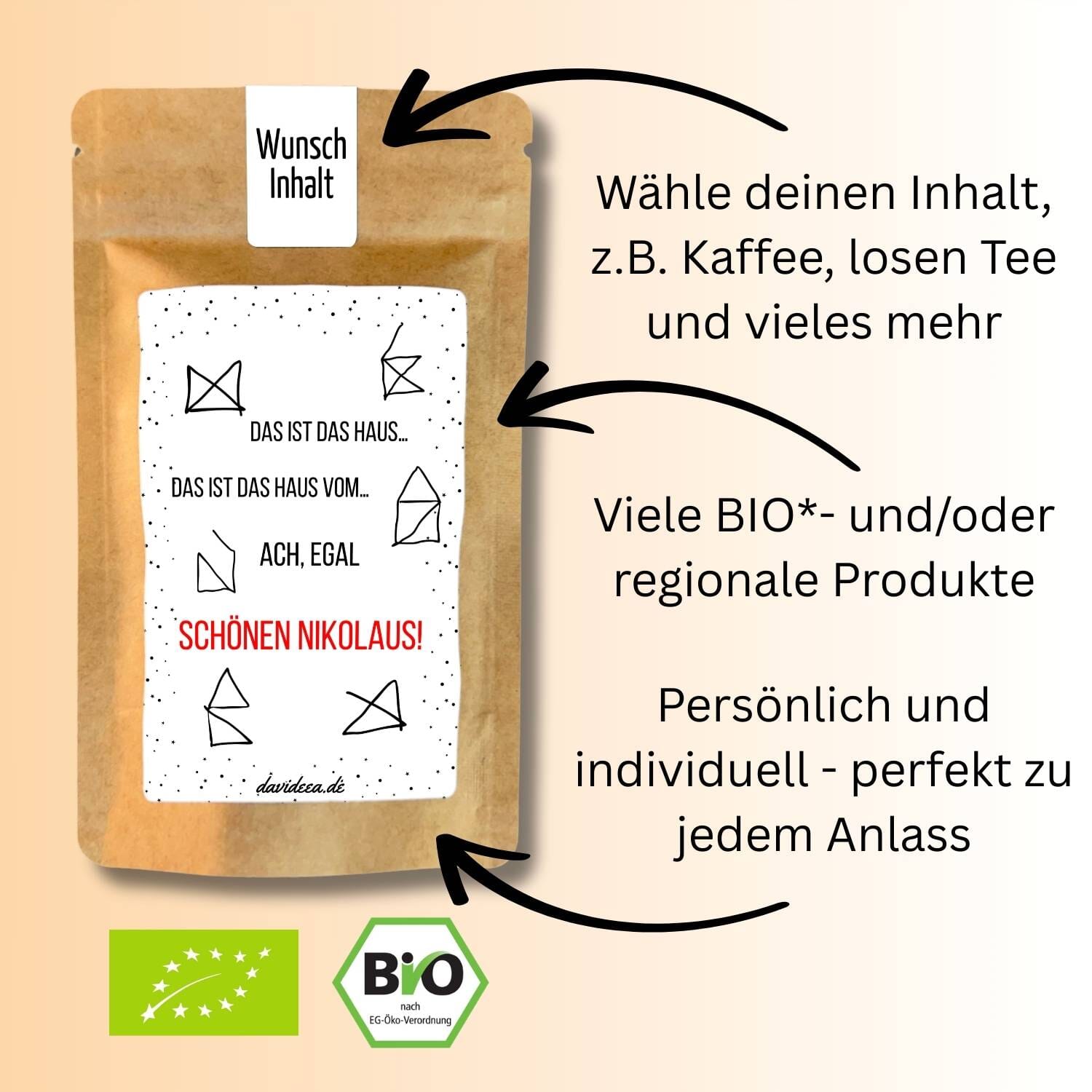 Haus vom Nikolaus! Tütchen Mein Shop 