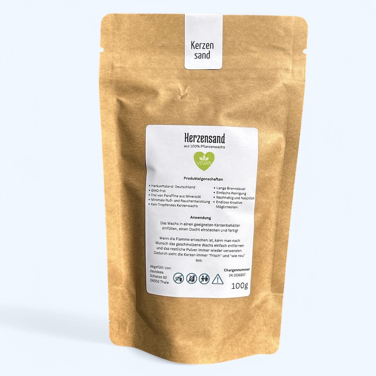 Hebamme mit Herz Kerzensand Davideea 