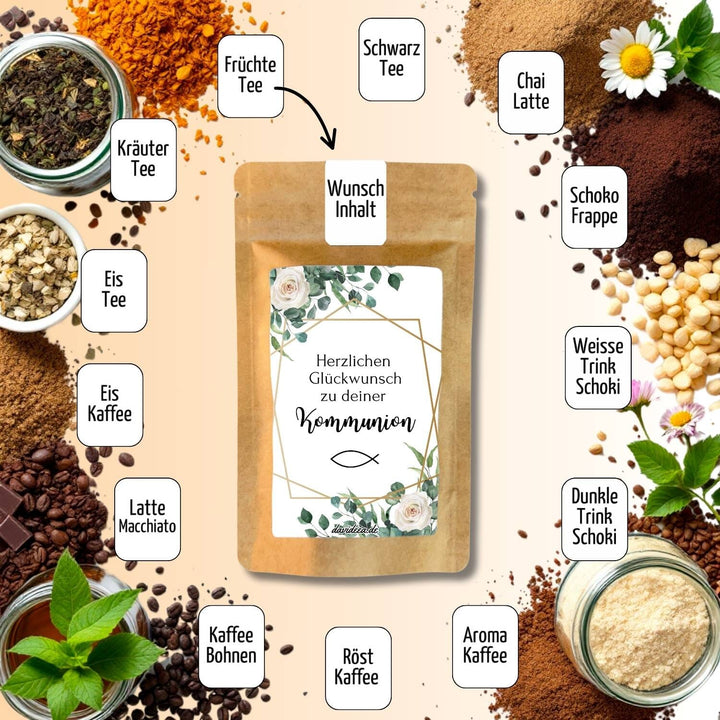 Herzlichen Glückwunsch zu deiner Kommunion Tütchen Mein Shop