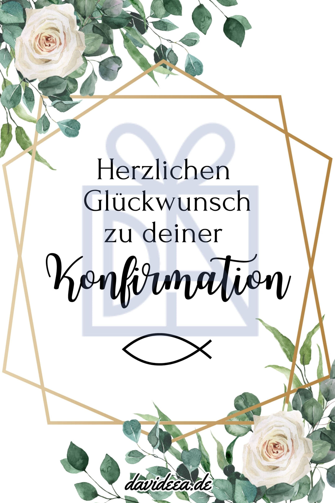 Herzlichen Glückwunsch zu deiner Konfirmation Etikett Davideea