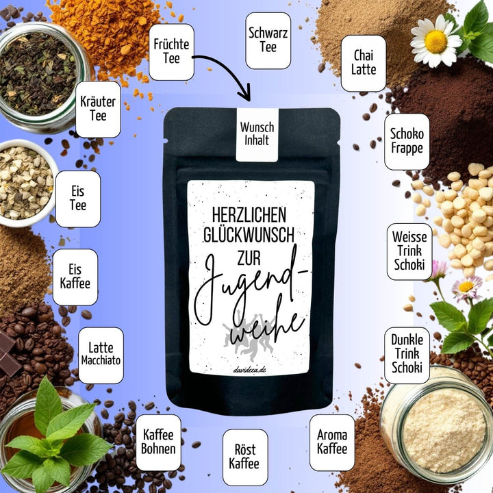 Herzlichen Glückwunsch zur Jugendweihe Tütchen Mein Shop