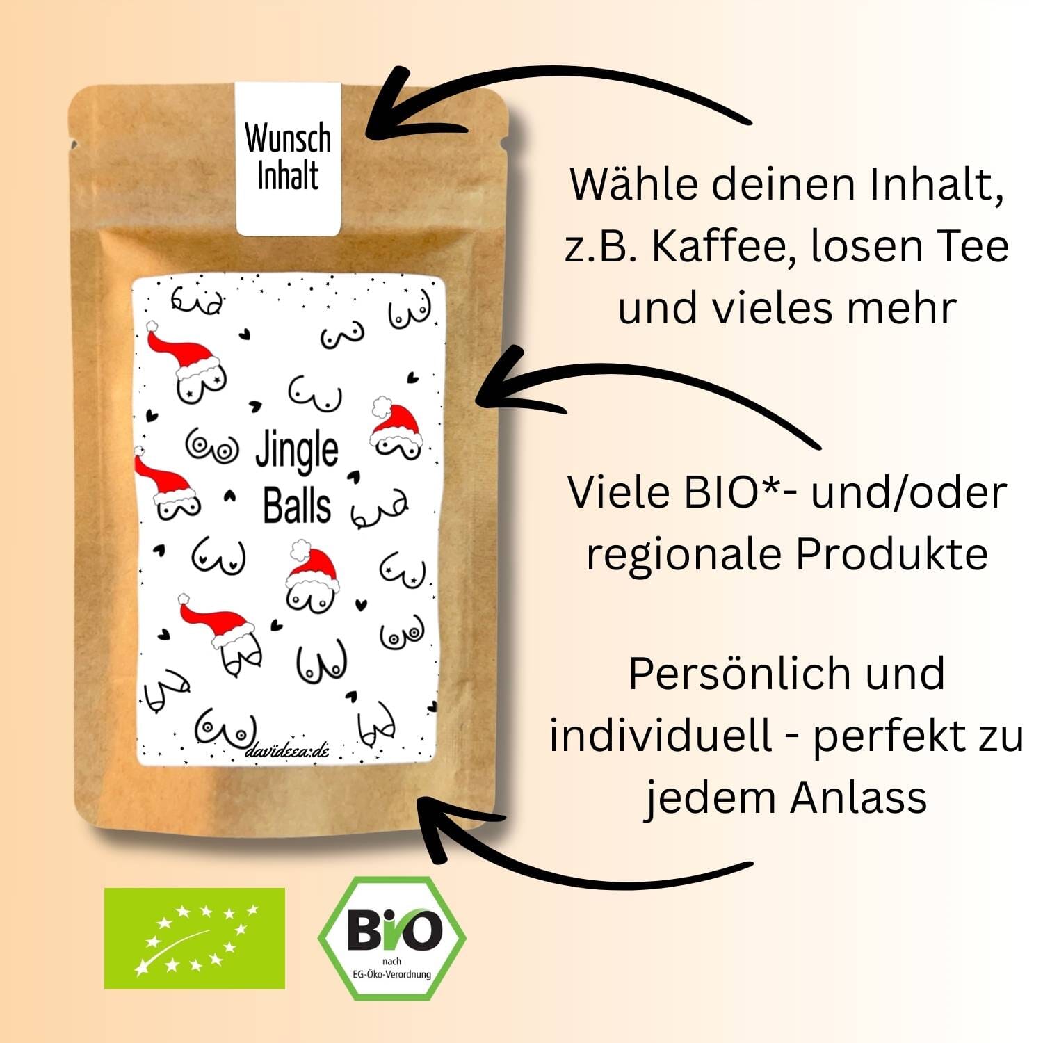Jingle Balls Brüste Tütchen Mein Shop 