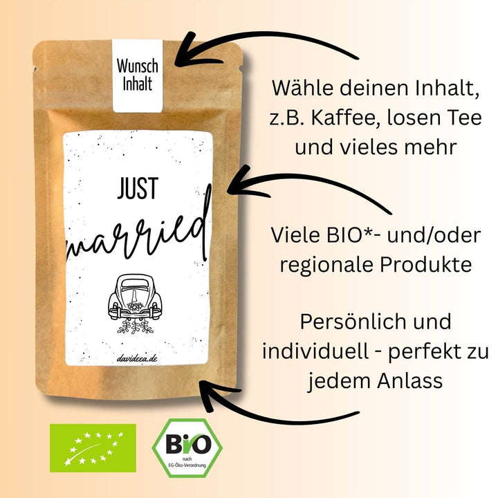 Just married Tütchen Mein Shop 