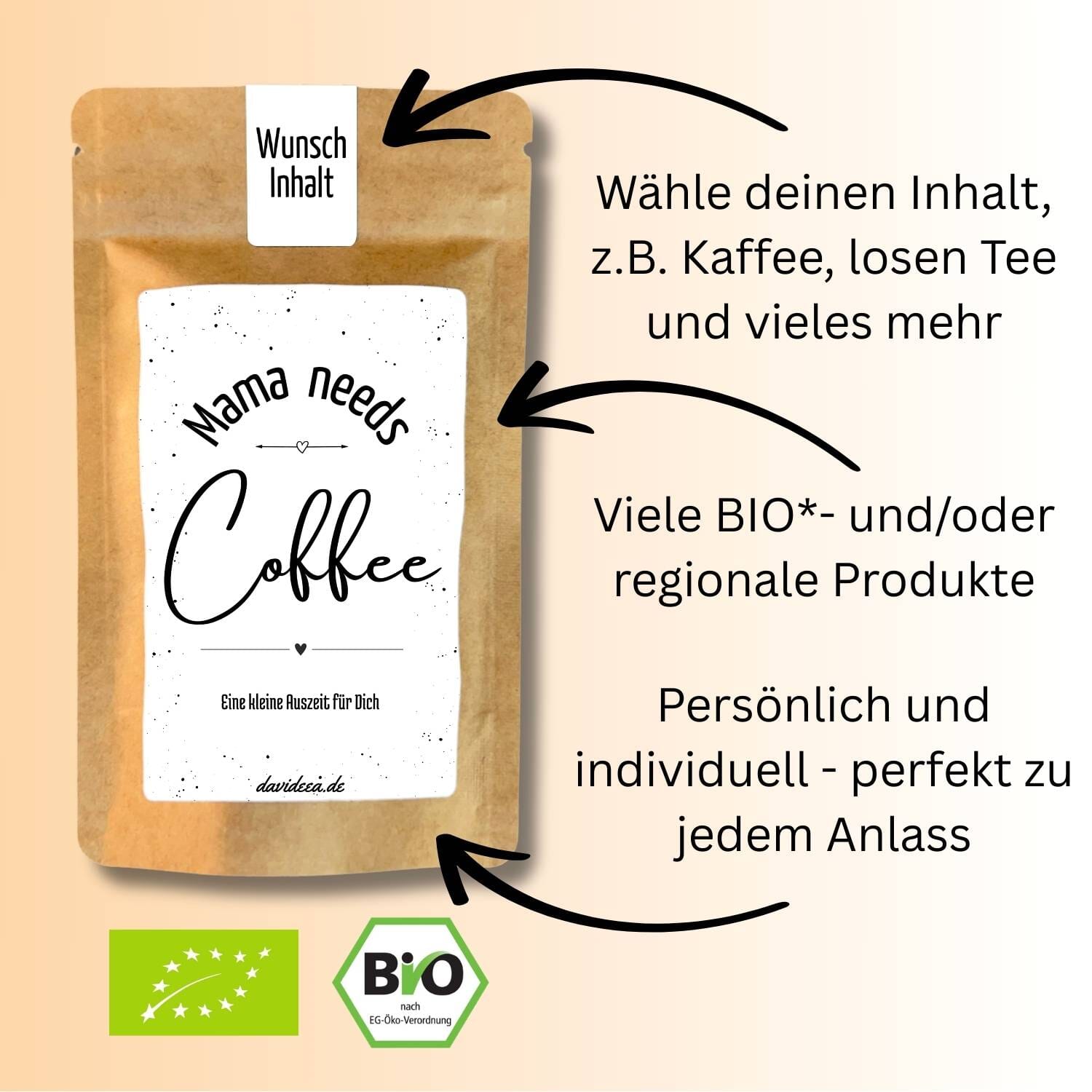 Mama needs Coffee Tütchen Mein Shop 
