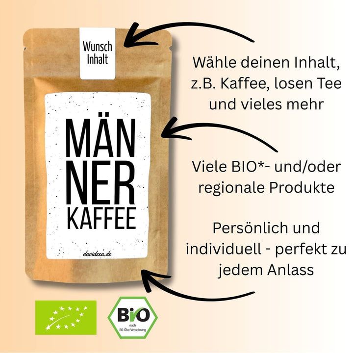 MÄNNER KAFFEE Tütchen Mein Shop
