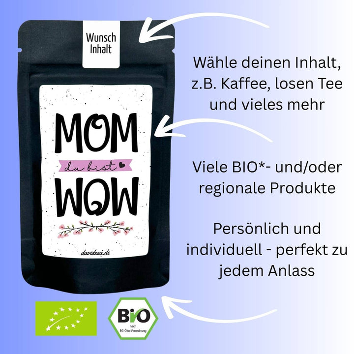 MOM du bist WOW Tütchen Mein Shop 