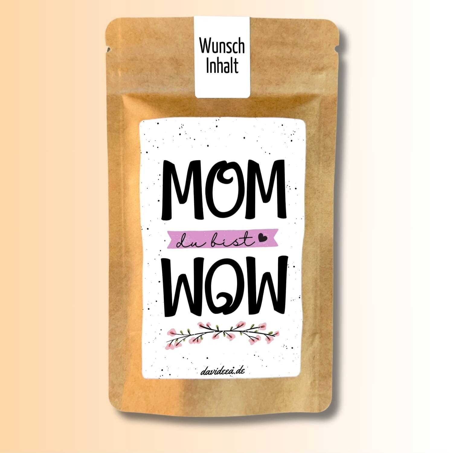 MOM du bist WOW Tütchen Mein Shop 