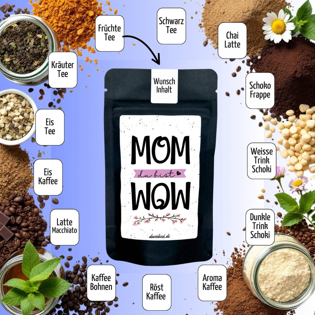 MOM du bist WOW Tütchen Mein Shop 