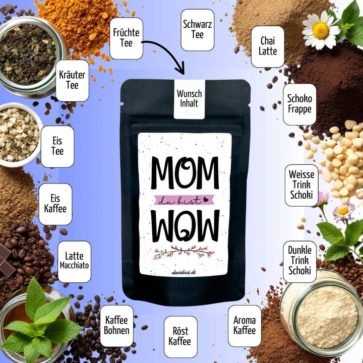 MOM du bist WOW Tütchen Mein Shop 