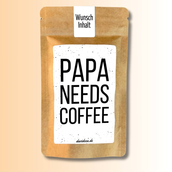 Papa needs Coffee Tütchen Mein Shop