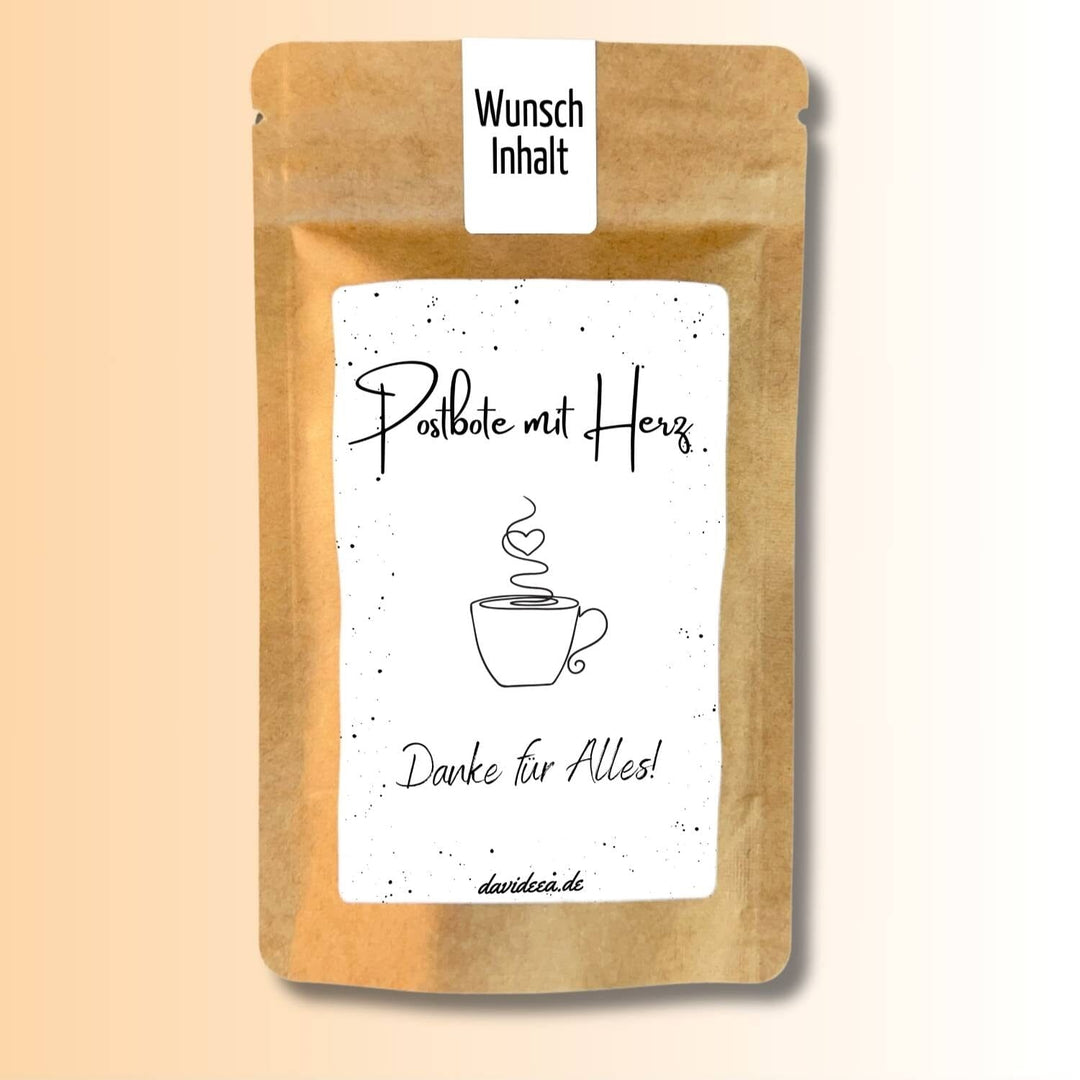 Postbote mit Herz Tütchen Mein Shop 