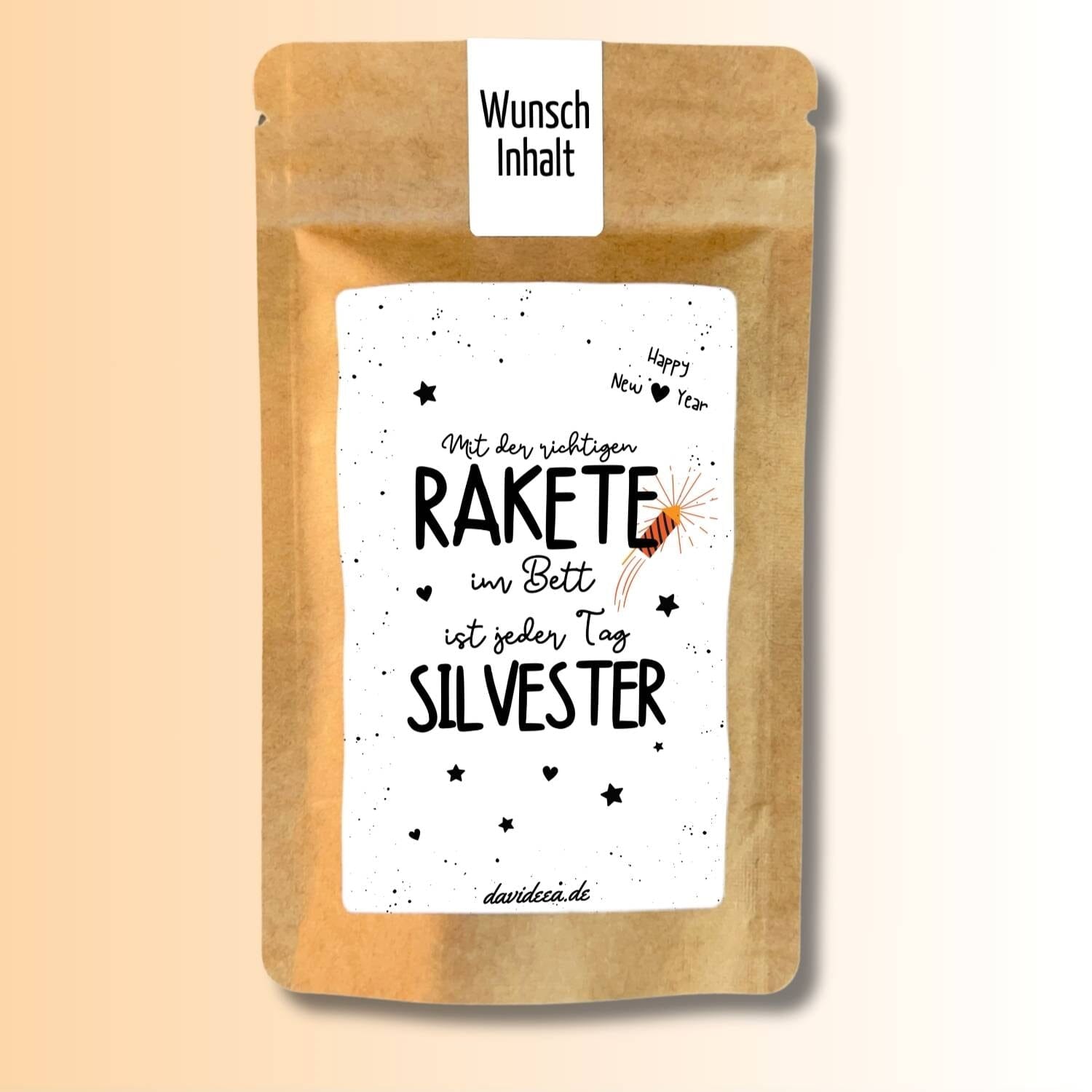 Rakete im Bett Tütchen Mein Shop 