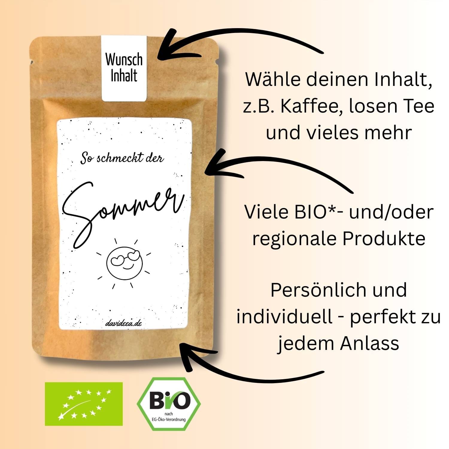 So schmeckt der Sommer Tütchen Mein Shop 