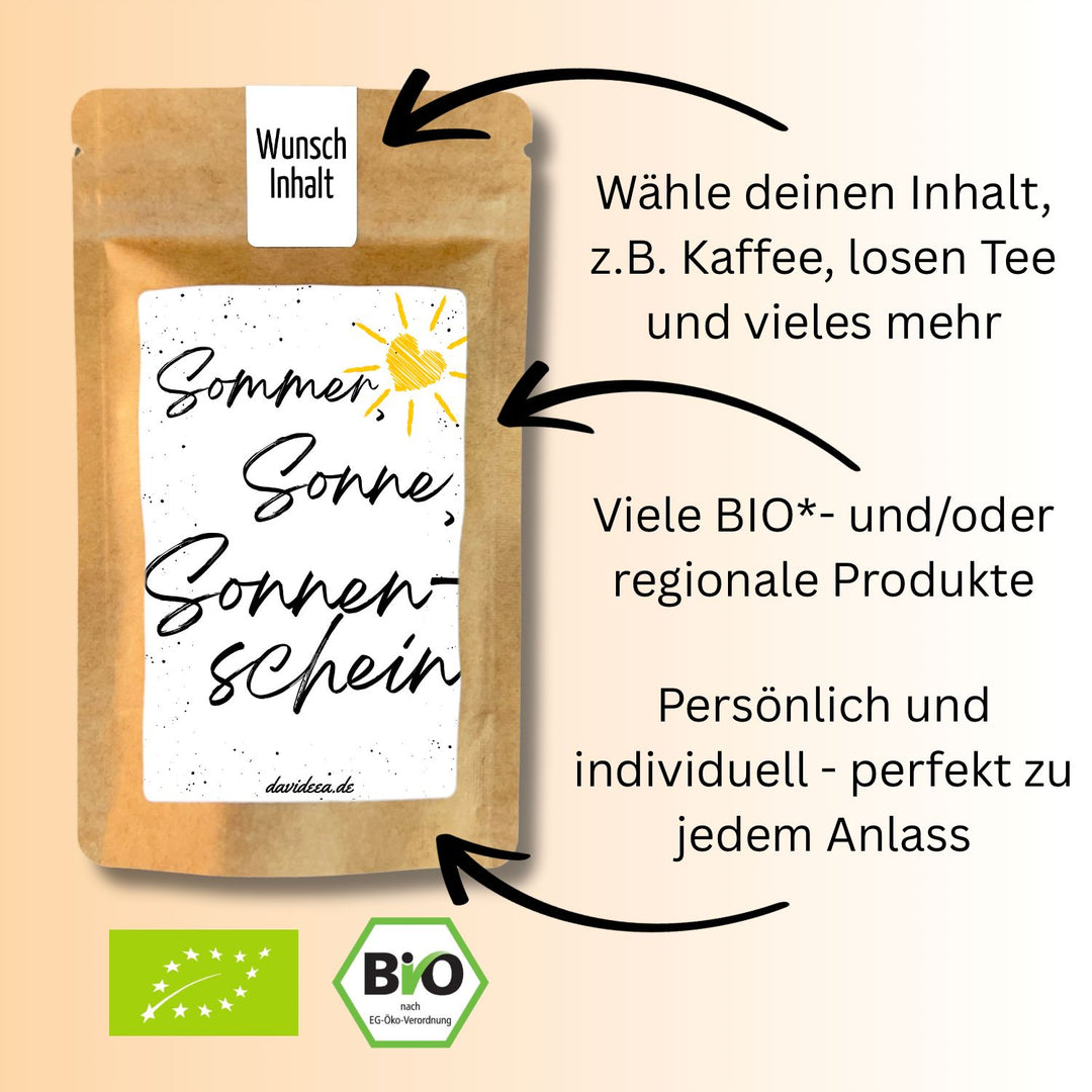 Sommer, Sonne, Sonnenschein Tütchen Mein Shop 