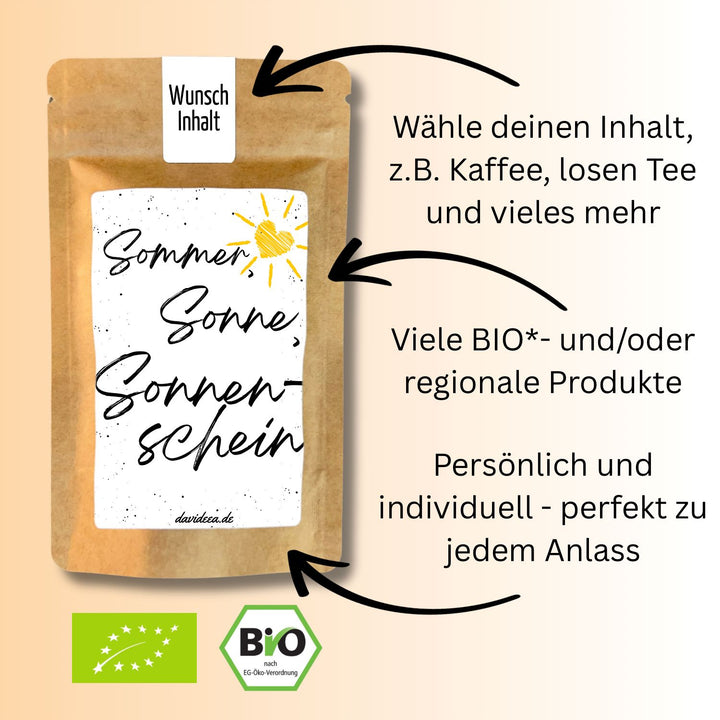 Sommer, Sonne, Sonnenschein Tütchen Mein Shop 