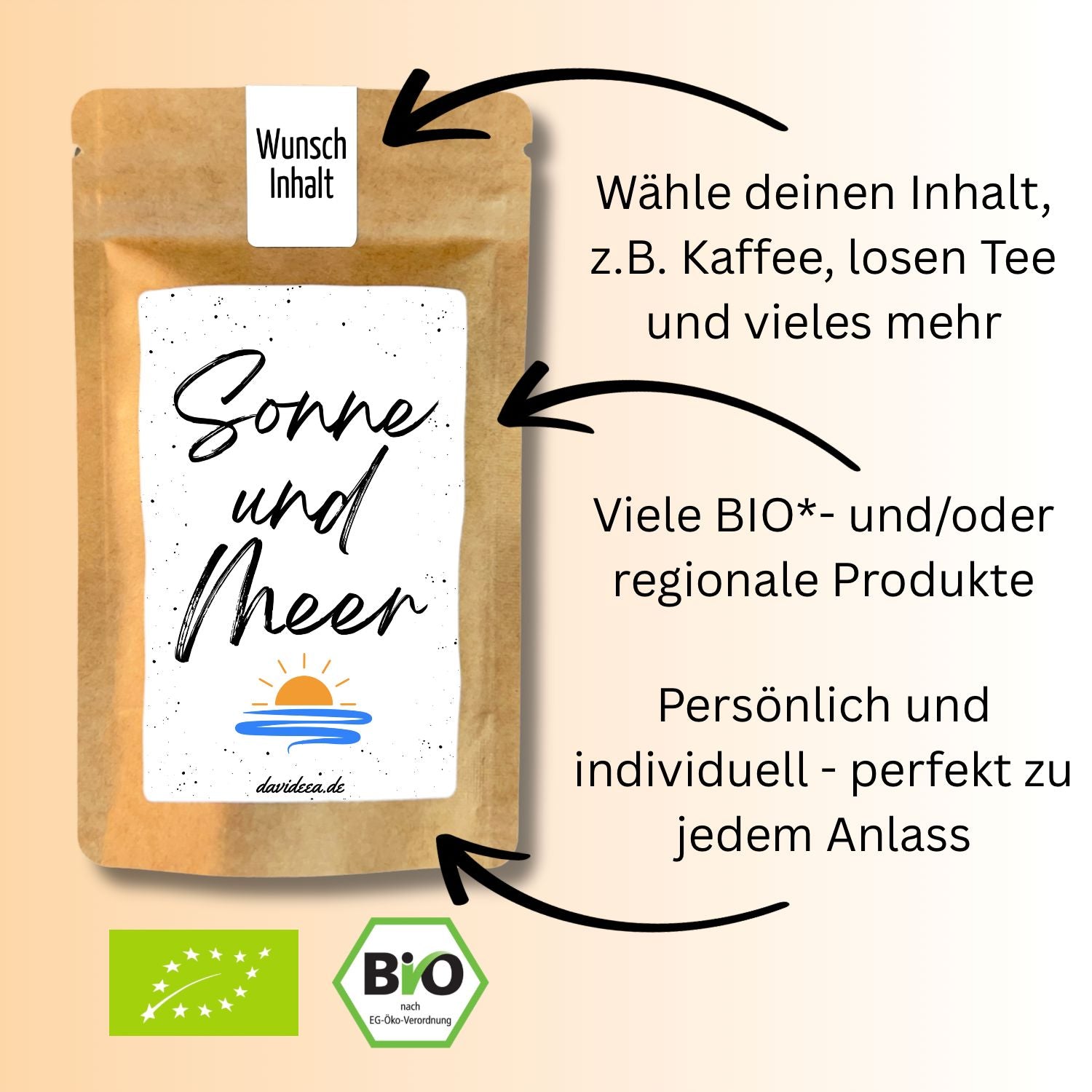 Sonne und Meer Tütchen Mein Shop 