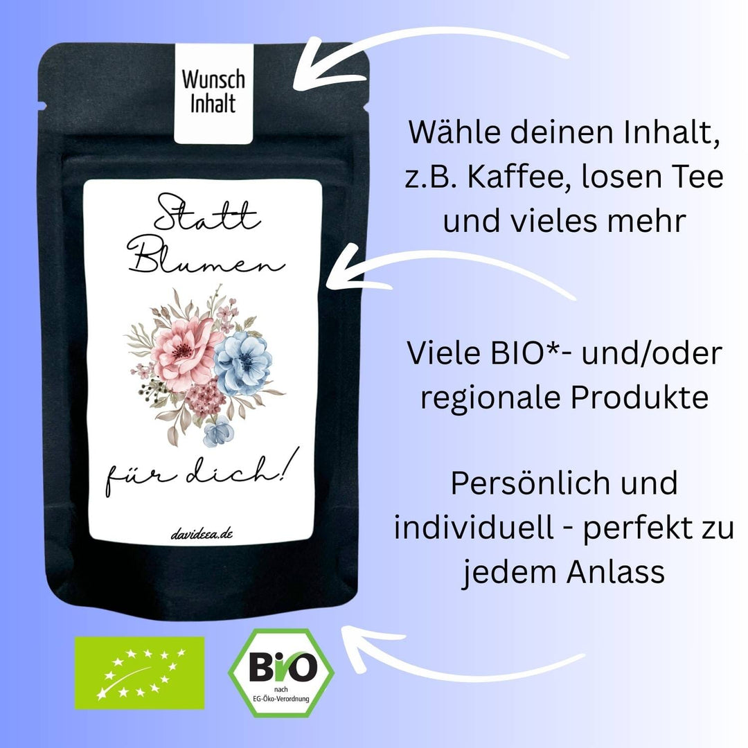 Statt Blumen Tütchen Mein Shop 
