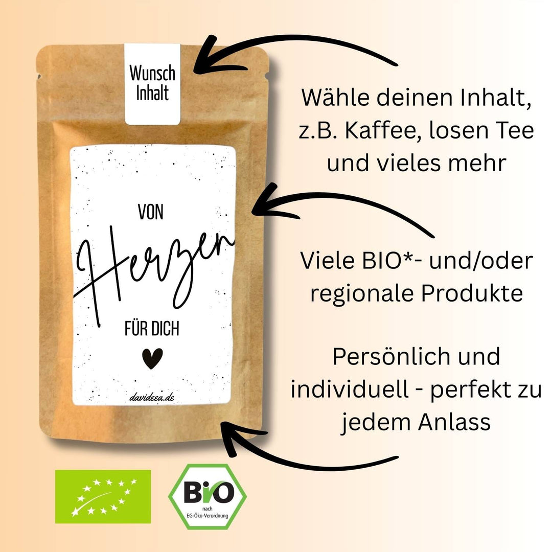 von Herzen für dich Tütchen Mein Shop 