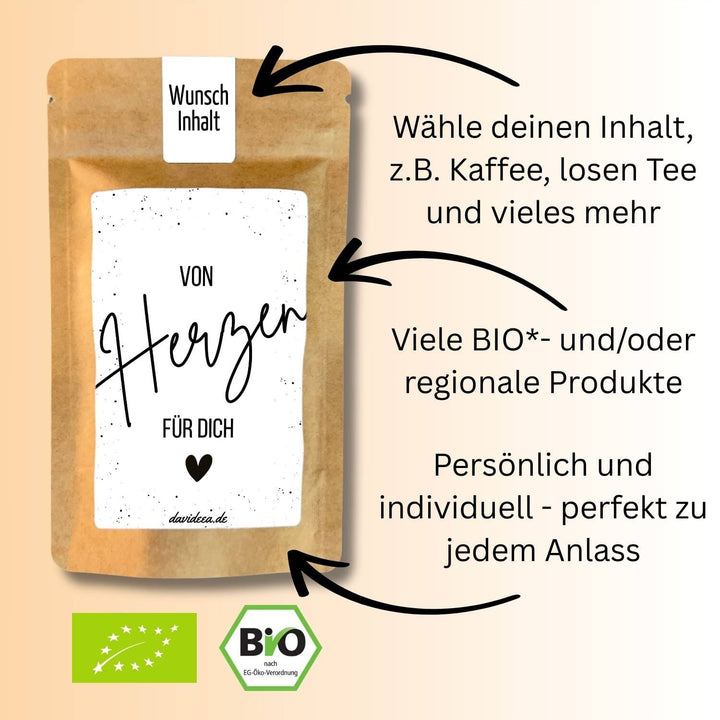 von Herzen für dich Tütchen Mein Shop 