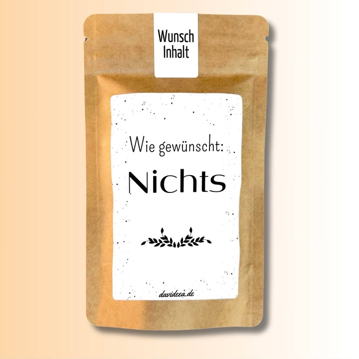 Wie gewünscht Nichts Tütchen Mein Shop
