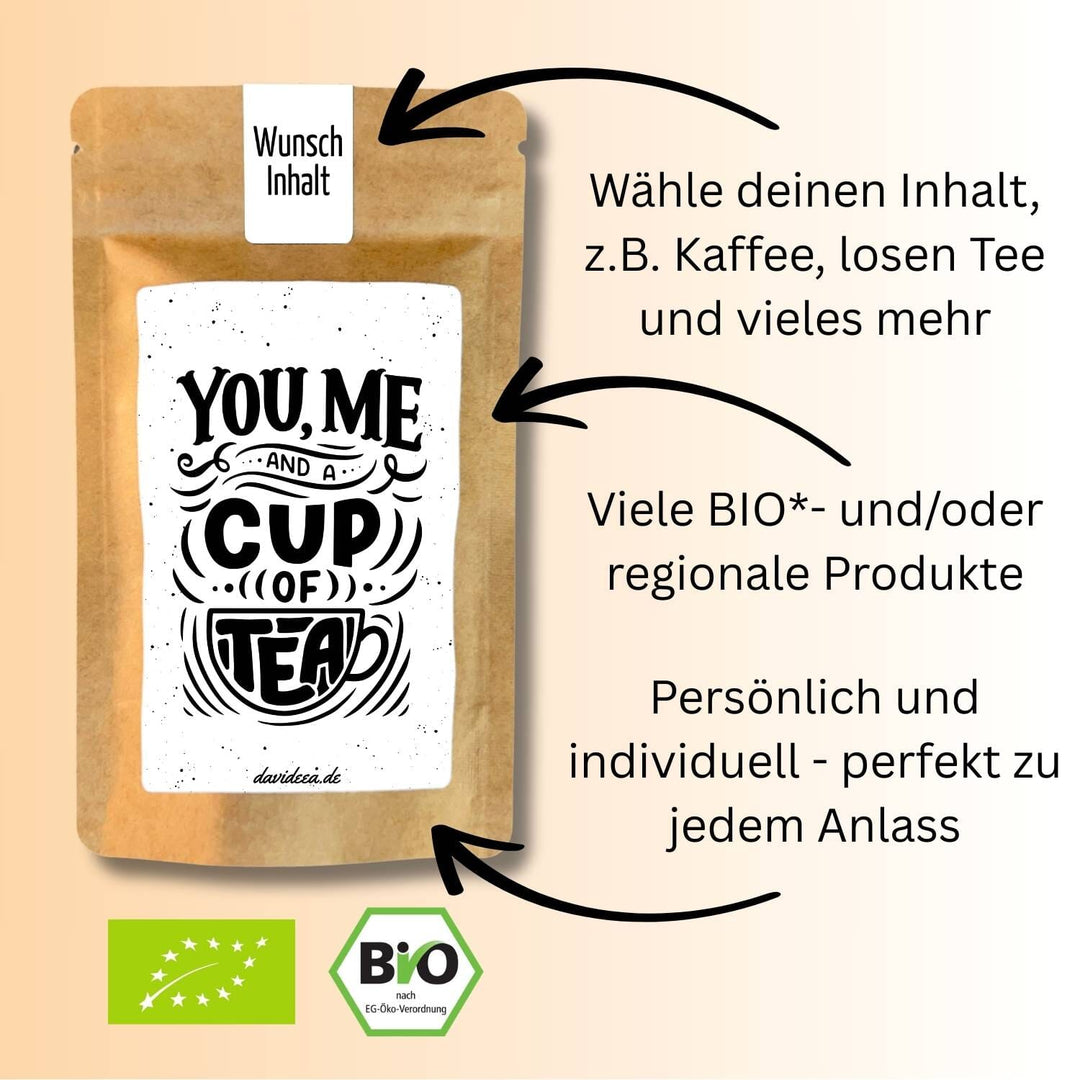 YOU, ME AND A CUP OF TEA Tütchen Mein Shop 
