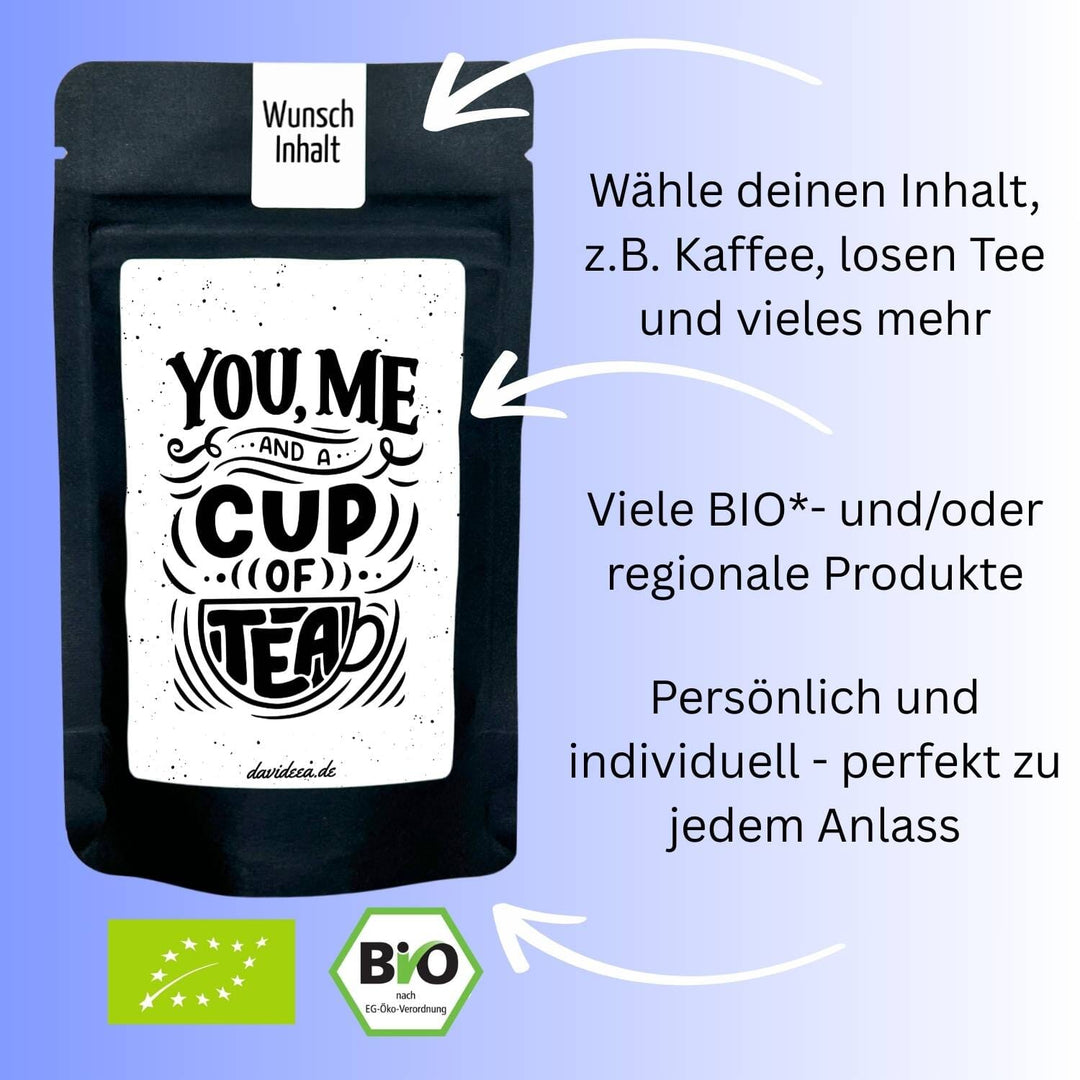 YOU, ME and a CUP OF TEA Tütchen Mein Shop 